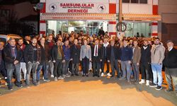 Başkan Ataç ve Başkan Ünlüce’den Samsunlulara ziyaret