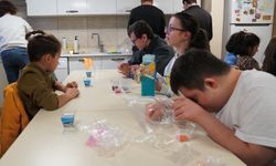 Eskişehir'de özel bireyler ve öğrenciler mum atölyesinde buluştu!