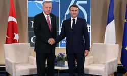 Cumhurbaşkanı Erdoğan, Fransa Cumhurbaşkanı Macron ile görüştü