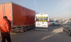 Eskişehir’de trafiği durduran kaza