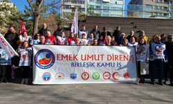 Eskişehir’de memurlar iş bırakma eylemi yaptı!