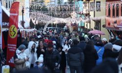 Eskişehir'de yeni yıl coşkusu: Odunpazarı'nda renkli görüntüler
