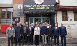 Başkan Ünlüce, esnaf odalarıyla 2026 vizyonunu konuştu