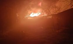 Köy evinde yangın çıktı ev küle döndü: 1 kişi yaralandı