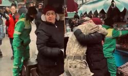 Askerde sandığı oğlunu karşısında gören anne duygulandı