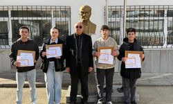 Eskişehir’de meslek lisesinde başarıya altın ödülü