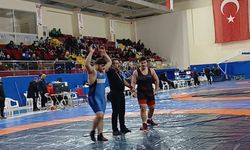 Milli güreşçi Mustafa Can Düzgün, Türkiye Şampiyonası biletini kaptı