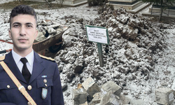 Eskişehirli Şehit Emre Mercan’ın kabri çöktü: Zafer Partisi İl Başkanı Demir'den sert tepki