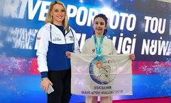 Eskişehirli karateci Türkiye kürsüsünde