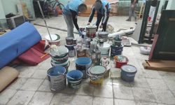 Eskişehir'de yükümlüler ara tatilde 6 okulu temizledi