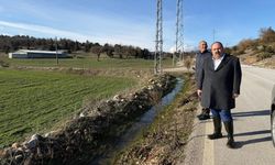 İnönü’de tarım arazilerinde sulama suyu incelemeleri