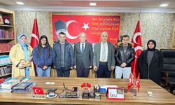 Eskişehir'de Başkan Candemir'e uluslararası öğrenciler hakkında bilgi verdiler