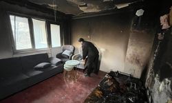 Eskişehir'de bebeği için ayrıldı: Geri döndüğünde evini kül buldu!