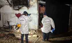 Prefabrik ev alevlere teslim oldu: Karı-koca yaşamını yitirdi