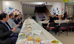Alpu Kaymakamı Timur, ortaokul öğrencileriyle iftar yaptı