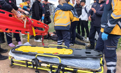 Ehliyetsiz sürücü, park halindeki araçlara çarptı: 8 öğrenci yaralandı