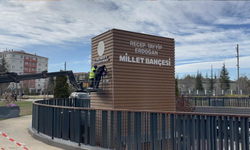 Recep Tayyip Erdoğan Millet Bahçesi'nde çalışmalarda sona gelindi