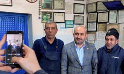 AK Parti İl Başkanı Albayrak Küçük Sanayi’de esnafla buluştu