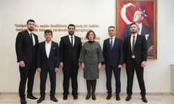 Yeni seçilen oda başkanlarından Başkan Ünlüce’ye ziyaret