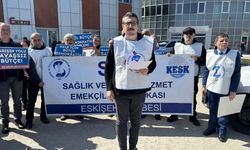 Eskişehir'de sağlık çalışanlarından mücadele çağrısı: "Başka bir sağlık sistemi mümkün"