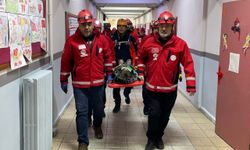 Eskişehir'de öğrenciler için nefes kesen deprem tatbikatı