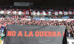 Eskişehirspor tribünlerinden, İspanya'ya selam