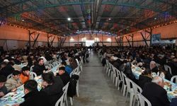 İnönü'de Kadir Gecesi'nde binlerce kişi iftar sofrasında buluştu