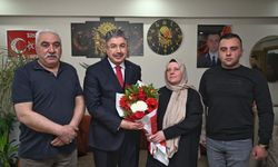 Vali Yılmaz’dan şehit ailesine ziyaret