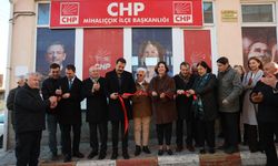 CHP Mihalıççık İlçe Başkanlığı’nın yeni binasının açılışı yapıldı
