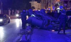 Eskişehir’de otomobil takla attı: 1 yaralı