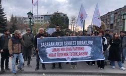 Eskişehir’de Başaran Aksu protestosu: Derhal serbest bırakılmalı