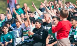Yeşil-beyaz coşku dev ekrana taşındı