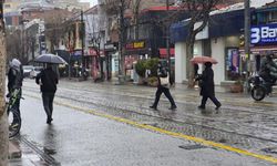 Eskişehir yağmur bereketi altında
