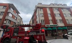 Eskişehir'de pide salonunun bacasında çıkan yangın korkuttu