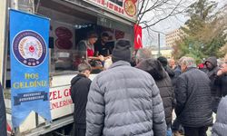 Eskişehir'de vatandaşlara lokma ikramı