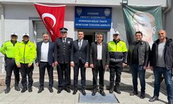 Eskişehir'de emniyet mensuplarına ziyaret