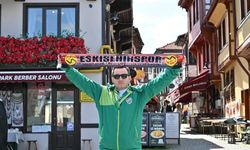 Maç için Eskişehir'e gelen Bursaspor taraftarı, kentin turistik yerlerine akın etti