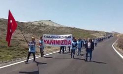 Maden işçileri hakları için Eskişehir’den Ankara’ya yürüyor!