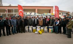 Eskişehir'de üreticilere hibe destekli yağlık ayçiçeği tohumu