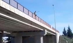 Eskişehir’de çevre yolunda canına kıymaya kalkıştı: Trafik durma noktasına geldi