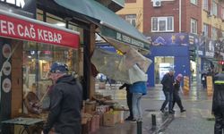 Eskişehir'de şiddetli fırtına ve yağış etkili oldu