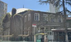 Eskişehir’de ‘Sarmaşıklı Camii’nin dış cephesi yeşermeye başladı
