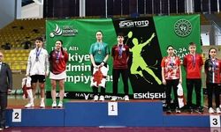 Badmintonun genç yıldızları Eskişehir’de buluştu