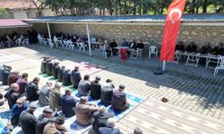 Nasreddin Hoca Mahallesi'nde yağmur ve şükür duası yapıldı