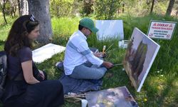 Anadolu Üniversitesi Japon Bahçesinde "Açık Hava Resim Çalıştayı"