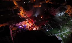 Eskişehir’de patlama sonrası çıkan yangın yan binaya sıçradı!