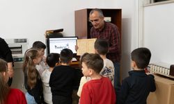 Çocuklar Anadolu Üniversitesi Kütüphanesiyle buluştu