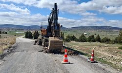 Eskişehir Büyükşehir kırsalda yol çalışmalarına hız verdi!