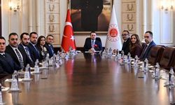 Adalet Bakanı Akın Gürlek Türk Hukuk Enstitüsü heyetini kabul etti