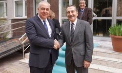 Başkan Ataç’tan Yalçın’a hayırlı olsun ziyareti